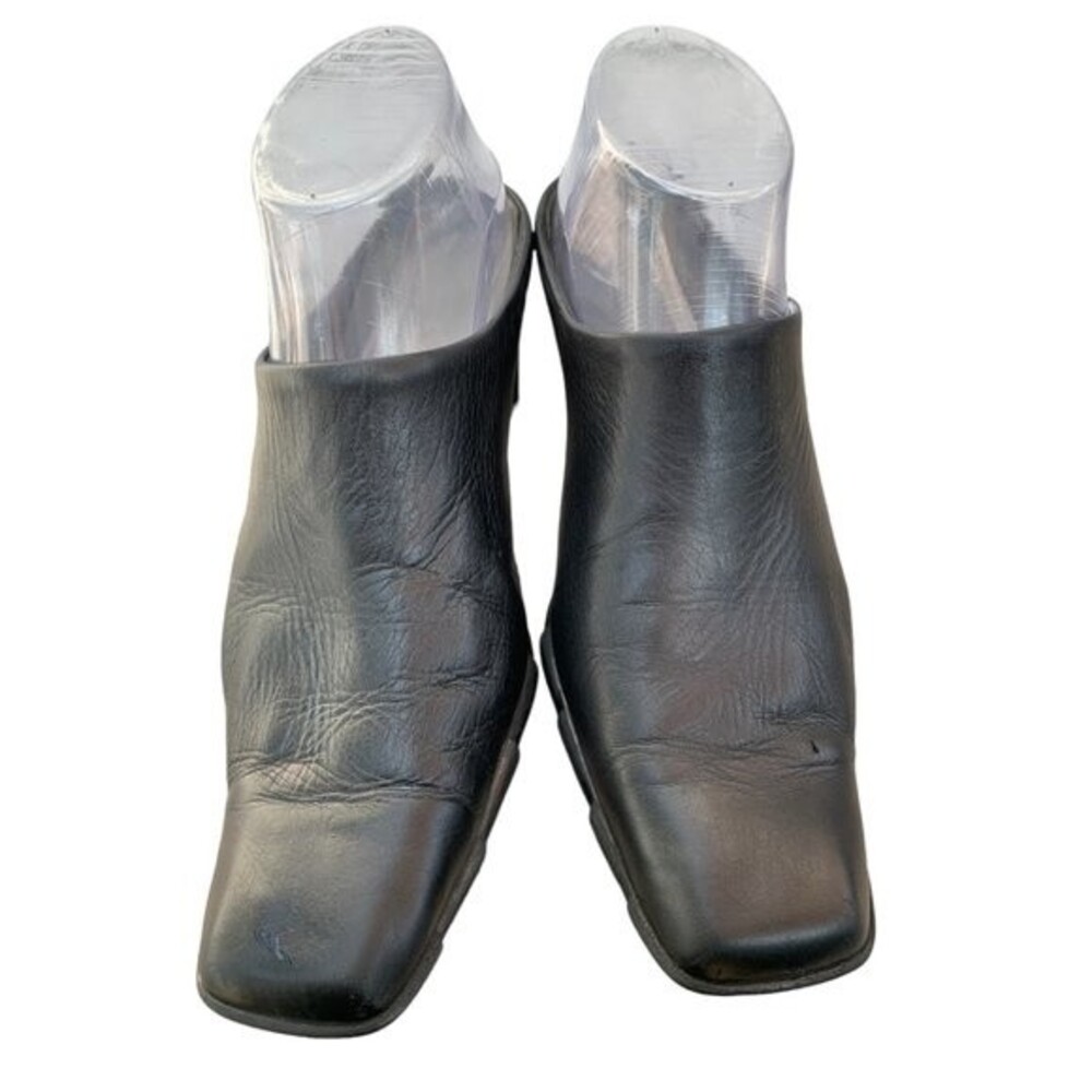 PAUL GREEN Women’s Slip On Black Mules Shoes US Size 9